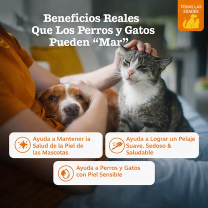 Mezcla de Omega-3 de Alaska salvaje Abadejo + Aceite de salmón