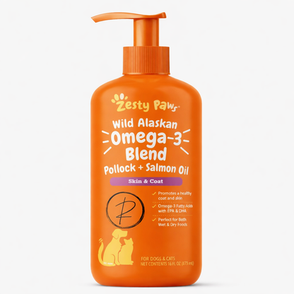 Mezcla de Omega-3 de Alaska salvaje Abadejo + Aceite de salmón